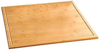 Bamboo cutting board, large kitchen serving board by Kesper