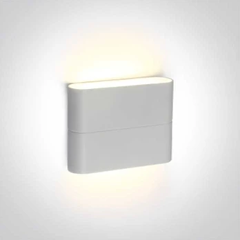 2x3W LED paviršinis lauko šviestuvas, baltas, 3000K, 67376/W/W
