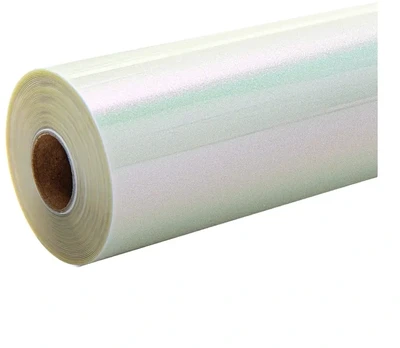 HTVRONT Chameleon Heat Transfer Film, 30.5 cm x 90 cm (white and red)