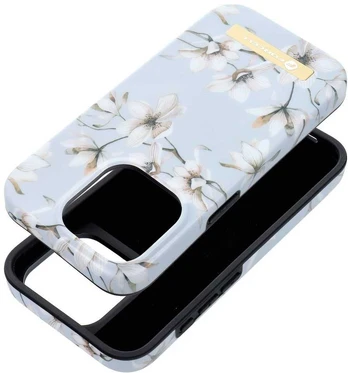 FORCELL F-PROTECT Mirage case compatible with MagSafe for IPHONE 14 Plus spring flowers