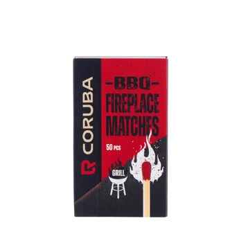 Židinio degtukai CORUBA, 50 vnt, 10 cm