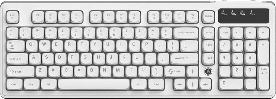 Klaviatūra Ajazz AF98 Baltas USB-C