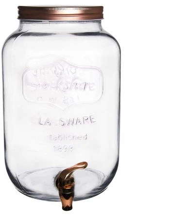 Stiklainis limondaui, 8,8 L