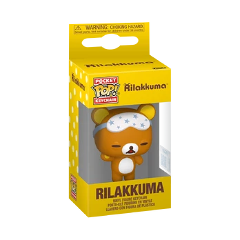 FUNKO POP! Keychain: Rilakkuma - Rilakkuma Sleepy