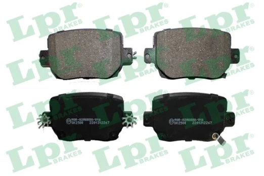 LPR LPR05P2267 Brake pad set
