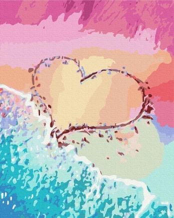 Tapybos rinkinys "Love on the coast"