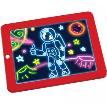 Magic Pad Deluxe šviečianti piešimo lenta