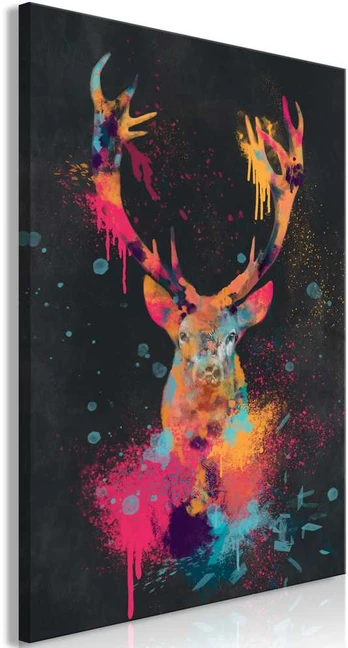 Artgeist Paveikslas - Spectacular Deer (1 Part) Vertical