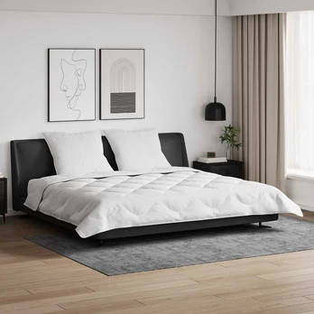 Žiemos antklodė 3 pcs Balta 200 x 200 cm Mikropluoštas
