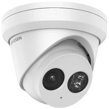 „Hikvision Cupola DS-2CD2383G2-IU F2.8“ („Flash“, 8 MP, 30 m IR, „AcuSense“)