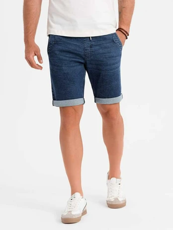 men's shorts-dark mėlynas