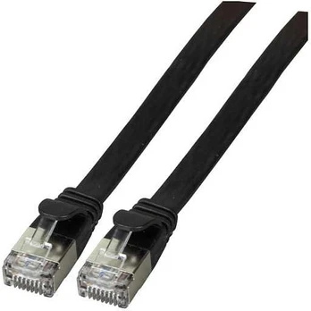 Efb Elektronik EFB RJ45 Flachpatchkabel U/FTP Cat.6A PVC 2.00m juodas