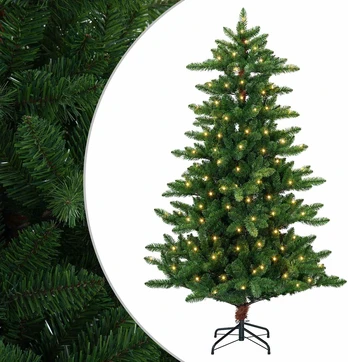 Dirbtinė Kalėdų eglutė 120 cm 150 LED Šilta balta