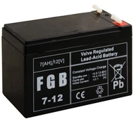 FGB 7-12 akumuliatorius 7Ah/12V
