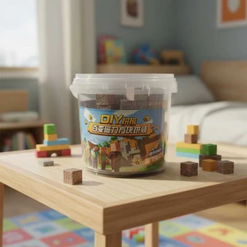 Magnetiniai Minecraft blokeliai, 50 vnt.