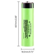 baterijos celė 18650,  3400 mAh 3.7V