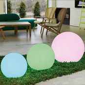 New Garden Buly 20 LED Solar floating IP68 kaina
