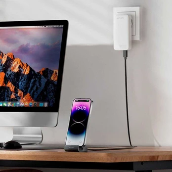 4smarts Įkrovimo stotelė VoltDock USB-C 60W, grau