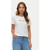 Vero Moda Marškinėliai Ikami 10340181 Balta Regular Fit