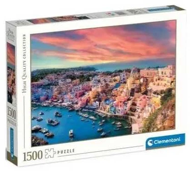 Clementoni CLE puzzle 1500 HQ Picturesque ProcidaIsland 31723