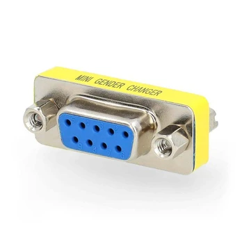 Adapteris - perėjimas DB9 lizdas - DB9 lizdas