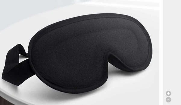 3D kaukė akims 100% šviesos blokavimas, Universalus