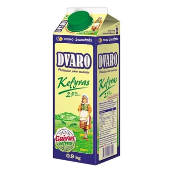 Kefyras DVARO, 2,5% rieb., 900 g