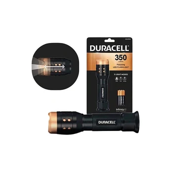Duracell Aluminum Focusing LED Flashlight 350 Lumens prožektorius