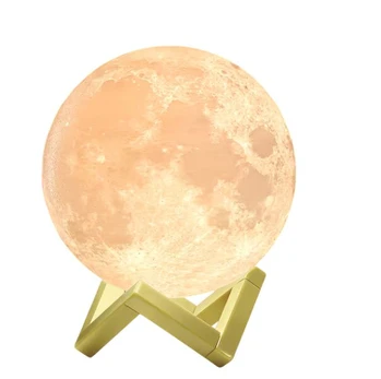 Vaikiškas naktinis šviestuvas Moon
