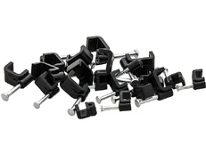 Blow Kabelio laikiklis 10/5mm juodas plokščias kaina