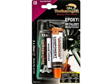 Metalo klijai Epoxy 2x20ml Technicoll