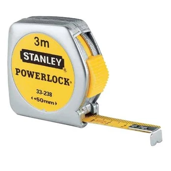 Stanley Measure POWERLOCK plastikinis dėklas 3m 12,7mm 33-238