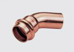 Conex B serijos 45° mm vieno lizdo lenkimas varis 28 mm (P504002800000)