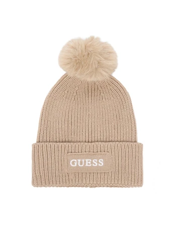 Guess Kepurė AW5650 WOL01 Smėlio
