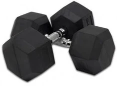 Hexagon šešiakampis hantelis 17,5kg (1vnt)