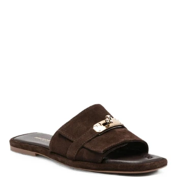 Šlepetės moterims, Ruda, Slippers