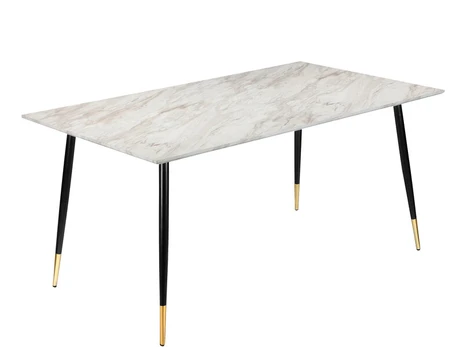 Valgomojo stalas Matcha 66454657, 120x80 cm, baltas