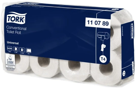 Tualetinis popierius Tork Conventional T4, 2 sl, 8 vnt.