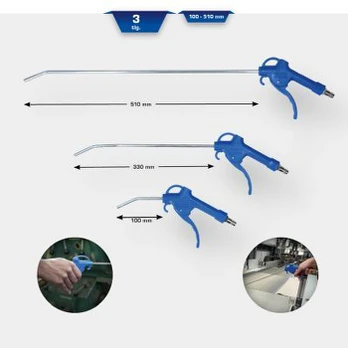 Išsiurbimo ir prapūtimo pistoletas (pneumatinis) KS TOOLS BT160500