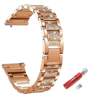 „BestAccessories“, moteriška apyrankė, plotis 18 mm, rožinio aukso spalvos
