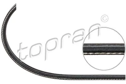 TOPRAN 104 130 V formos rumbuoti diržai