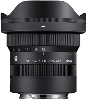 Sigma 10-18mm F2.8 DC DN Contemporary Canon RF / Fujifilm X / L-Mount / Sony E