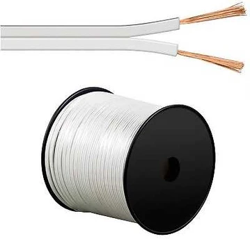 Goobay garsiakalbio laidas, 2x2,5 mm, 100 m, baltas, ant ritės