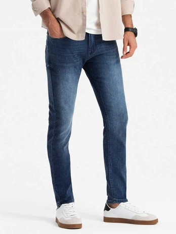 Blue men's pants mėlynas