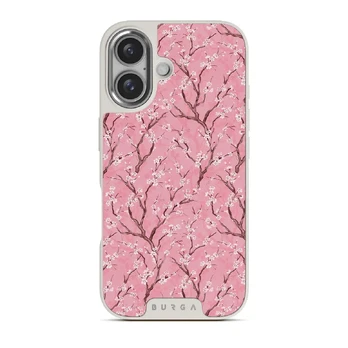 Sakura - iPhone 16 Case, Elite Light (MagSafe) / Silver