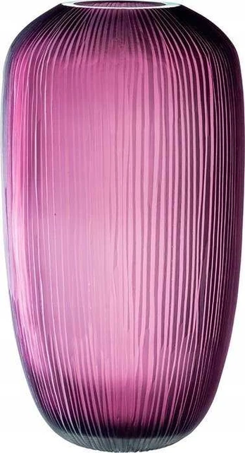 Leonardo Wazon stiklinis 50 cm jagodowy BELLAGIO - Leonardo