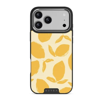 Lemon Tart - iPhone 17 Pro Max Case, Elite Dark (MagSafe) / Silver