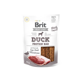 Skanėstas šunims Brit Jerky Duck Protein Bar su antiena 80g.