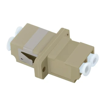 Qoltec Adapter fiber optic LC/UPC | Duplex | Multimode