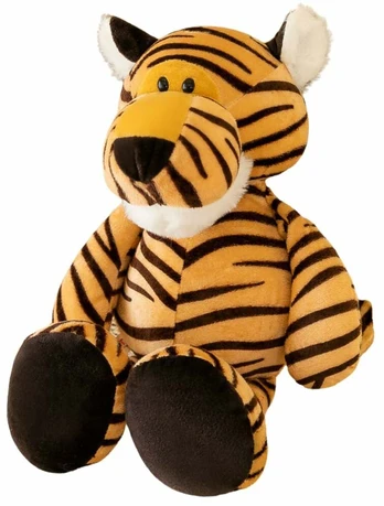 Pliušinis žaislas tigras 22374, juodas/oranžinis, 23 cm